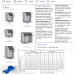 Manitowoc D420 and D320 bin spec