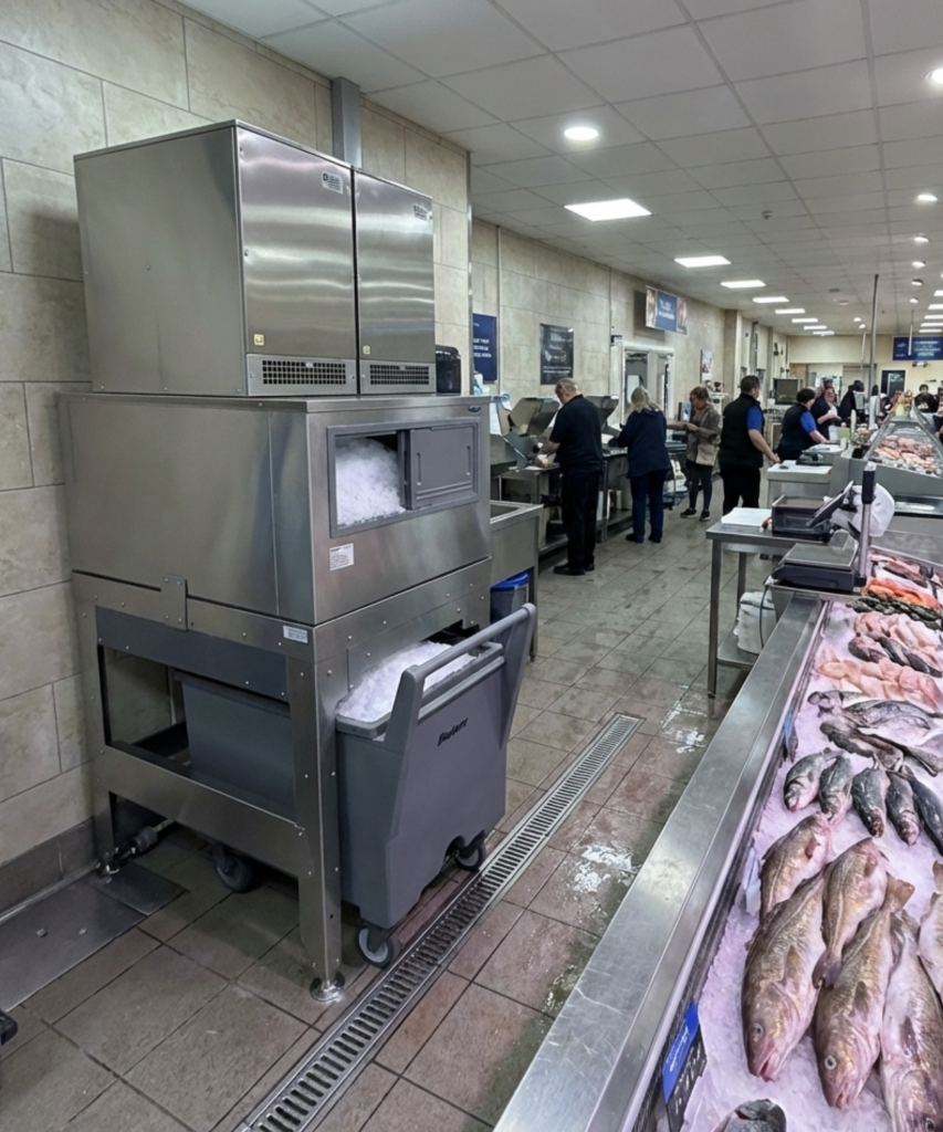 If200 on top of Follett ITS500NS bin